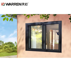 WDMA 3 Sliding Window Glass French Window Sliding Aluminium Sliding Windows With Grill