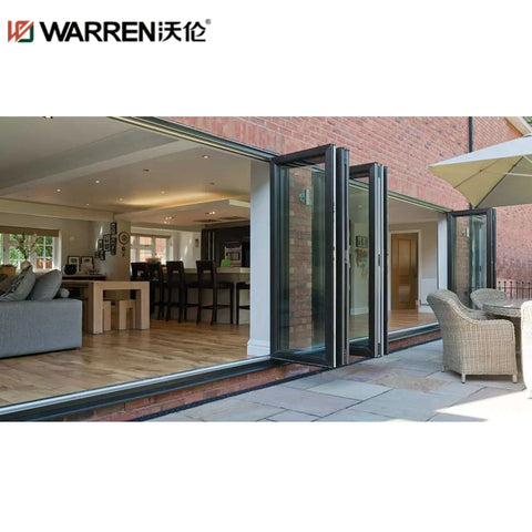 Warren 32x84 Bifold Aluminium Double Glazing White Custom Exterior Door Price