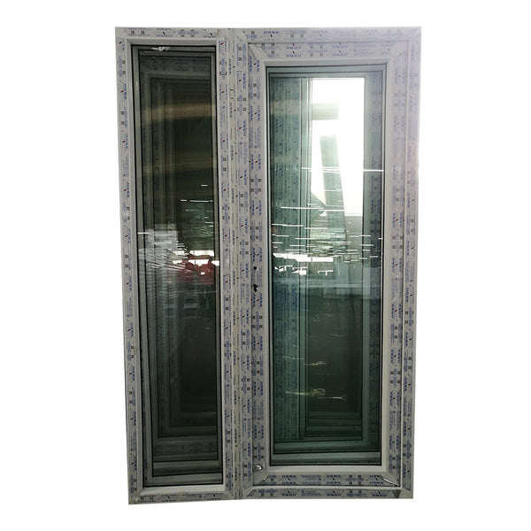 WDMA Home High Quality Vinyl Windows Customized UPVC Tempered Glass Casement Windows