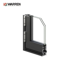 115x22 folding door black aluminium profile decorative wrought iron window guards