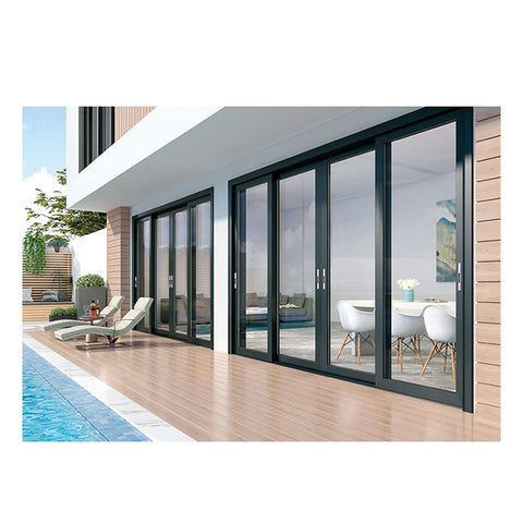 Large Heavy Duty Sliding Patio Doors  Hurricane Resistant Aluminium Sliding Glass Doors