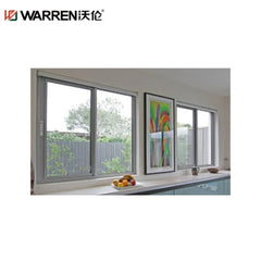 WDMA 72x60 Sliding Window White Sliding Window Sliding Glass Window Price Aluminum For Home