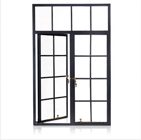 WDMA Modern steel interior door french steel sliding glass door simple steel window grill design