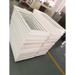 WDMA Custom High Quality Tinted Glass Plastic Frame Slider Window