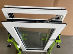 WDMA Tilt and Turn Windows Waterproof Double Glazed Casement Aluminium Windows