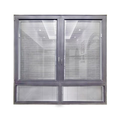 WDMA AS2047 aluminum double pane window aluminum bay  window