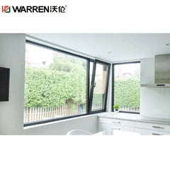 WDMA Aluminum Tilt Turn Windows Open Tilt And Turn Windows Double Glazed Windows Opening Inwards