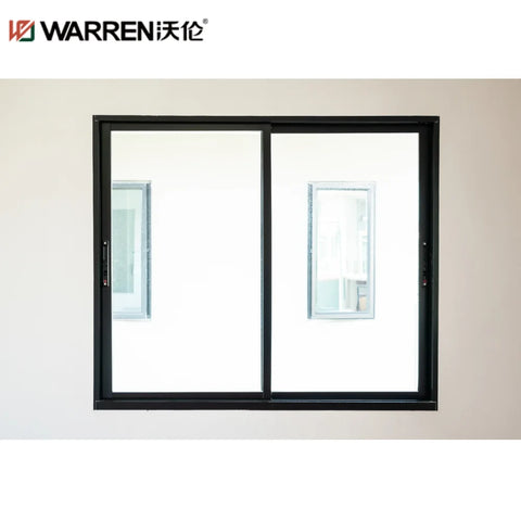 WDMA Sliding Window Tint Home Window Sliding Small Sliding Window For Kitchen Aluminum Glass