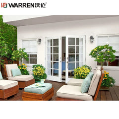 Warren 28x80 Door French 6 Panel Interior Doors Prehung Exterior Door 32x78 Glass Aluminum French