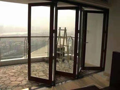 WDMA bi-folding Aluminum Interior Noiseless Fold Up Door