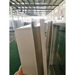 WDMA Plastic UPVC Single Hung Window Vertical Sliding Vinyl Window