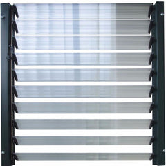 Aluminum Motorized Price Design Screen Movable Louver Window Louvers Aluminium Windows