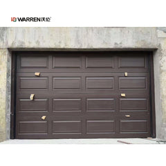 Warren 12x17 Garage Door Black Garage Door With Side Windows Garage Door Glass Aluminum