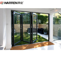 30x80 Bifold Aluminium Triple Glazing Grey 5 Panel Origin Door External