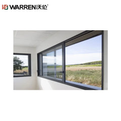 WDMA Glass Window Sliding Glider Windows Aluminum Interior Sliding Window For Balcony