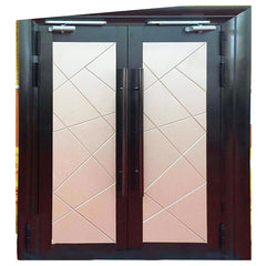 the Fireproof door of aluminum bifold door made in china on China WDMA