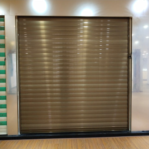 Mall Security Screen Coil Aluminum Combo Roller Electric Shutter Door For Vehicles on China WDMA