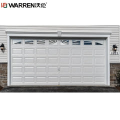 WDMA 16x8 Garage Door Interior Glass Garage Door Roll Up Patio Door Garage Insulated Modern