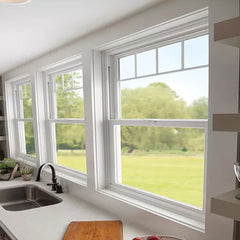 WDMA High Quality Double Hung Energy Vinyl Windows