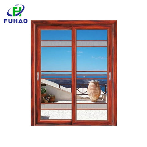 aluminium sliding doors cost balcony double aluminum glass sliding window and door on China WDMA