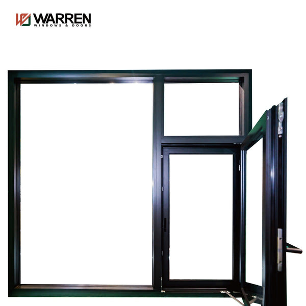 Custom Building Materials Double Glass Aluminum Casement Windows Sliding Aluminium Window