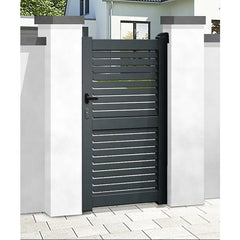 Wholesaler Factory Price Aluminium Swing Slat Fence Gate Indian House Main Gate Designs