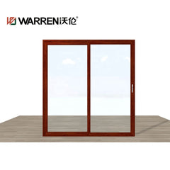 16 x 8 ft sliding door double glass low-E aluminium thermal break