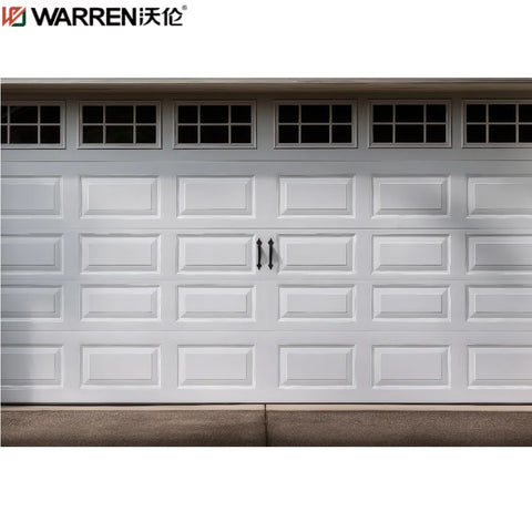 Warren 12' x 7' Garage Door Tilt Up Garage Door Clear Roll Up Garage Door Glass For Homes