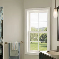 WDMA High Quality Double Hung Energy Vinyl Windows