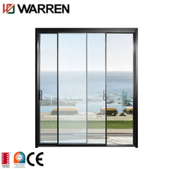 Sliding patio door 96 x 80 double glass horizontal sliding garage door