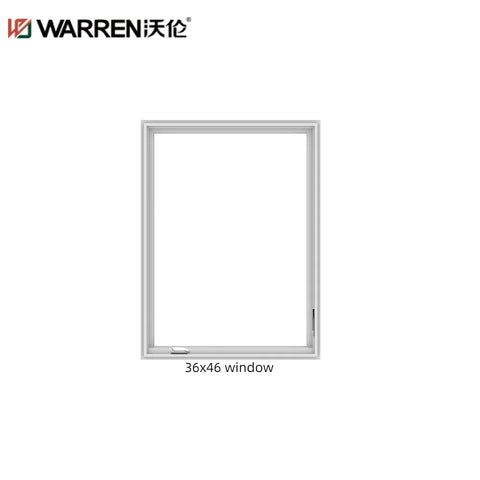 36x46 Window Double Glazed Windows Glass Aluminium Window Insulated