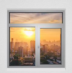 WDMA China Passive House Clear Tempered Safety Sliding Glass Window