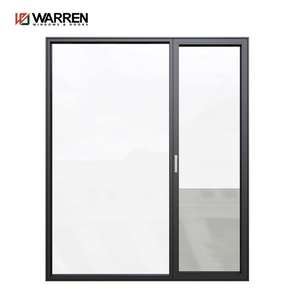 Popular Style Security Slim Frames Black For Metal Door And Windows Sliding Windows