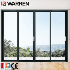 Magnetic sliding door aluminum window slide door system exterior