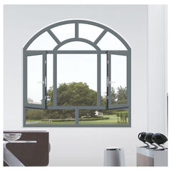 WDMA Round Top Half moon Casement Window Big Discount