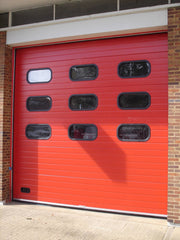 China WDMA Entrance hotel solid wood garage door