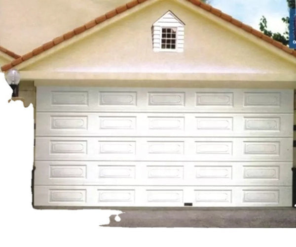 112x18 steel garage door high quality top selling standard sectional electric remote control automatic