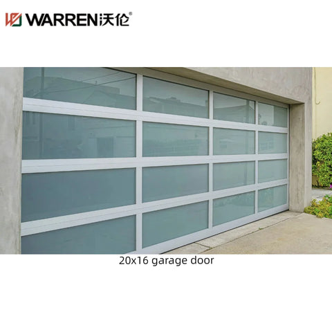 Warren 20x16 Garage Door Glass Garage Door Prices Single Garage Door With Windows