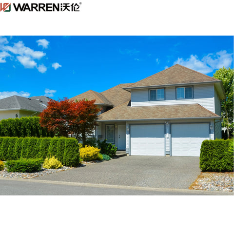 Warren 18x10 Fully Insulated Garage Doors Aluminum And Glass Garage Door Price Black Glass Garage Door