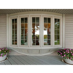 Aluminum Double Tempered Glass Toughened Glass Bay Window Corner Garden Window