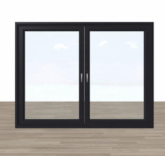 20*12 casement door aluminium 6060-T66 inward open Sobinco hardware factory sale