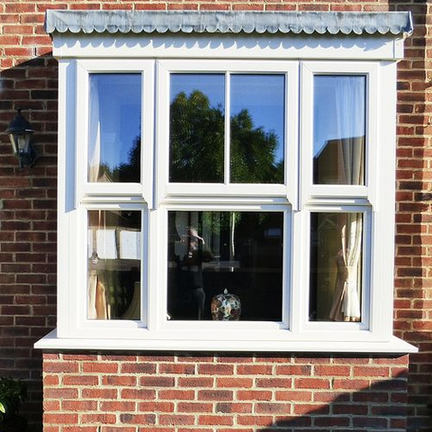 WDMA Vinyl Fixed Window Double Glazed Glass UPVC Customized Window Design