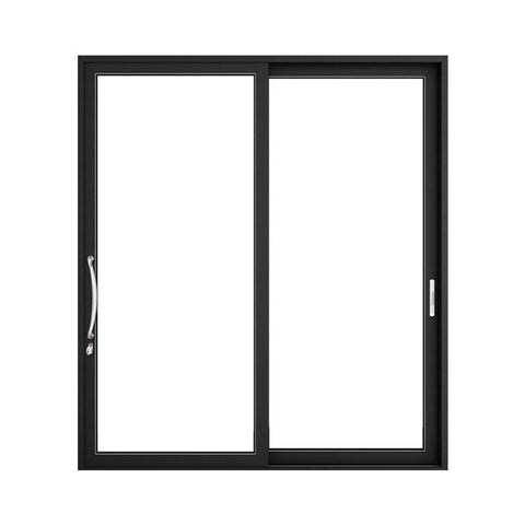 Warren 72*80 Aluminum modern design sliding door with thick double glass waterproof Heat insulation