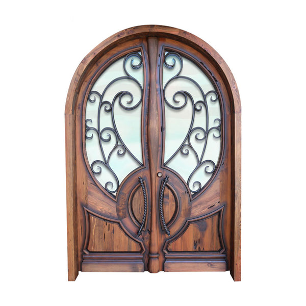 Slap-up Solid Wood French Doors Exterior Antique Iron Gates Cost Of Entry Door on China WDMA