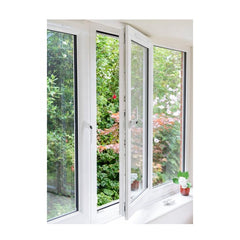 Hot Selling Nigeria Cheap Large 4 Panels Push Out Octagon Lowes Casement Windows