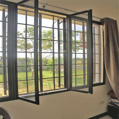 China WDMA Aluminum Alloy Aluminium Window Open Out Push Up Windows