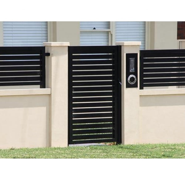 Wholesaler Factory Price Aluminium Swing Slat Fence Gate Indian House Main Gate Designs