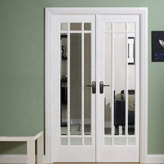 101x35 French door with best Hardware aluminium window frames with thermo brake