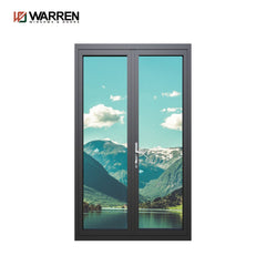 Hinged Door Hurricane Proof Windows And Doors  Aluminium Casement Doors For Kitchen Bathroom