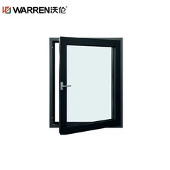 52x37 Casement Aluminium Insulated Glass Blue Impact Window Near Me